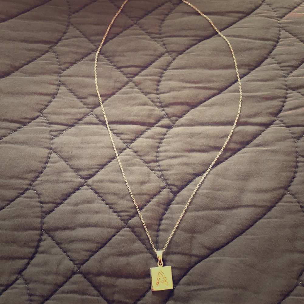 Charming A necklace